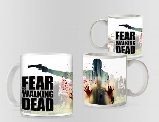 Fear Cană Ceramică Multicoloră 330ml 1buc