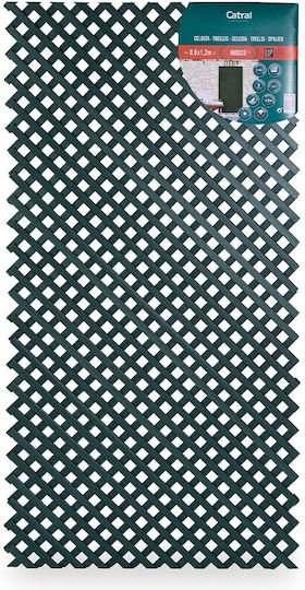 Grătar De Grădină Din Plastic 100x200cm Verde 45010001