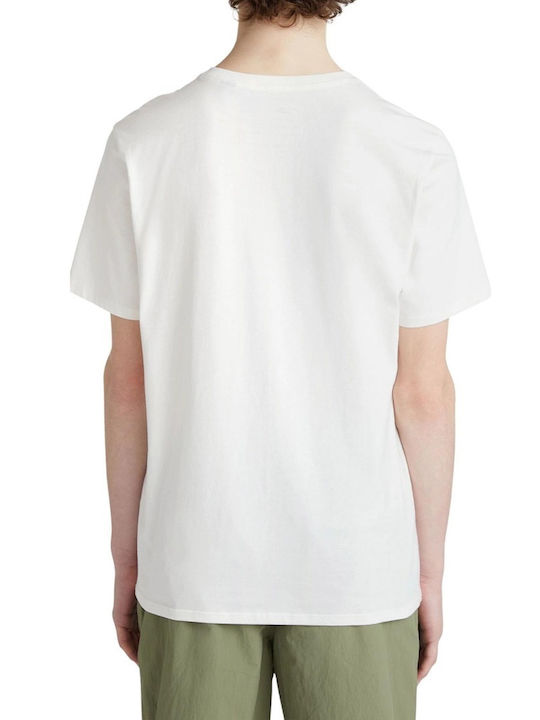 O'neill T-shirt Bărbătesc cu Mânecă Scurtă Ecru