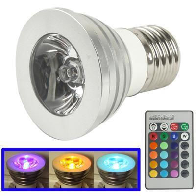 Smart Λάμπα LED 3W για Ντουί E27 RGB