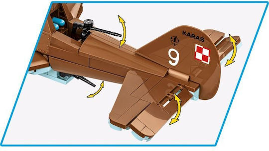 Cobi Τουβλάκια PZL.23 Karaś για 8+ Ετών 586τμχ