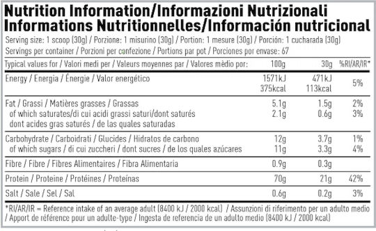 Per4m Whey Advanced Πρωτεΐνη Ορού Γάλακτος με Γεύση CHOCOLATE BROWNIE 900gr