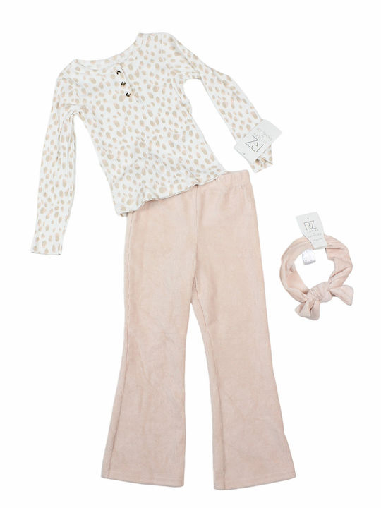 Little Me-Lad Set Summer 2pcs Beige