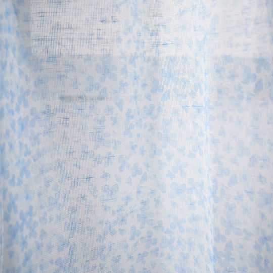 Ravelia Kinder Vorhang Verdunkelung mit Borte Hellblau 9999991297494 140x290cm