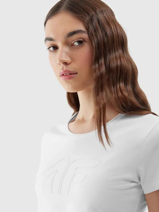 Γυναικείο Αθλητικό T-shirt Λευκό