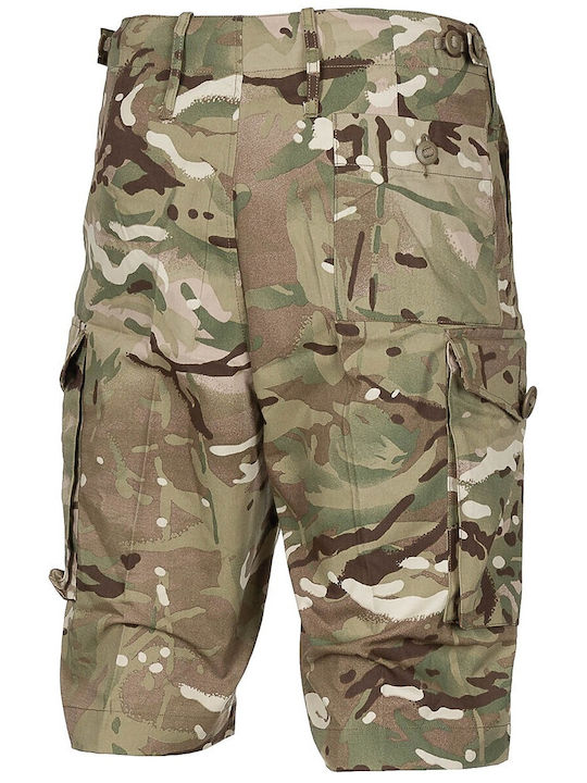 Military Shorts in Khaki Color