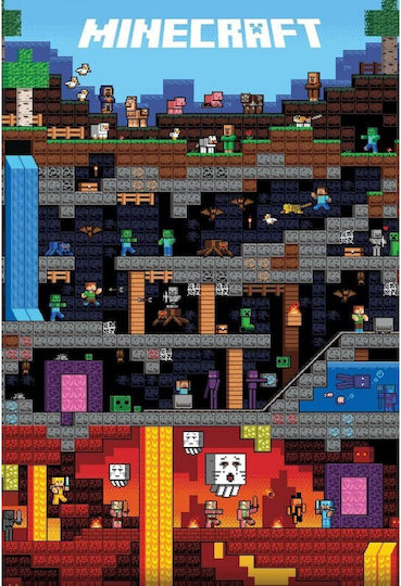 Minecraft poster 61x90cm Poster403
