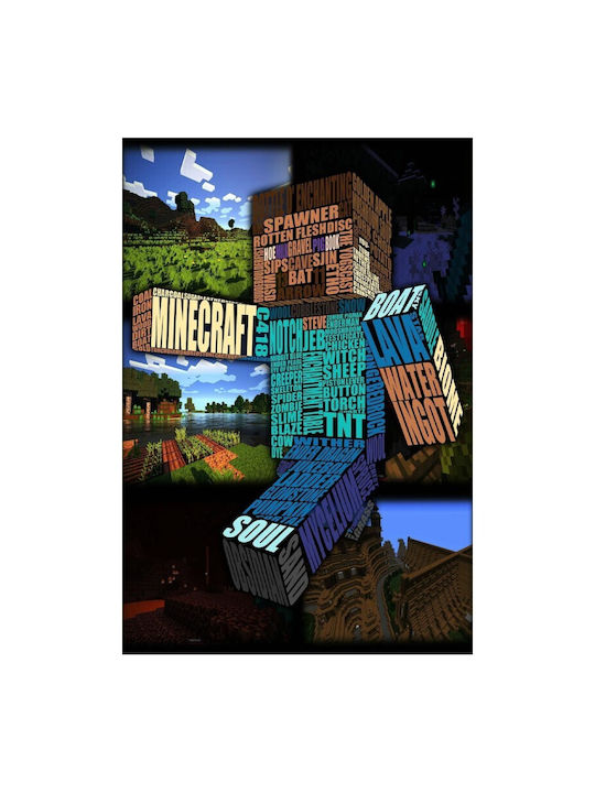 Minecraft Steve Poster 61x90cm Poster409