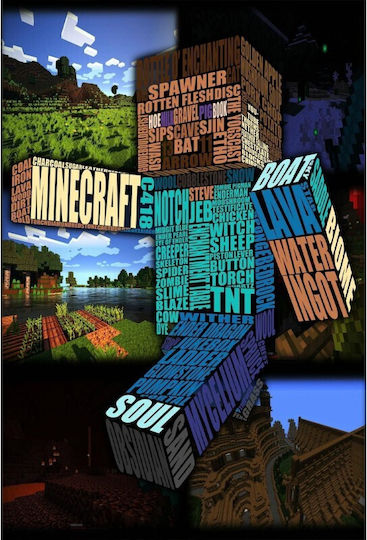 Minecraft Steve Poster 61x90cm Poster409
