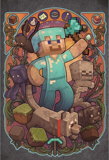 Minecraft poster 61x90cm Poster416