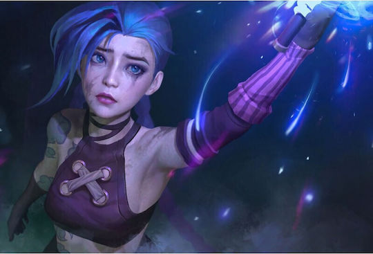 poster Arcane Jinx Fan Art 61x90cm Poster904