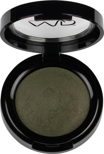 MD Professionnel Baked Range Wet & Dry Eyeshadow Eye Shadow in Solid Form with Khaki Color