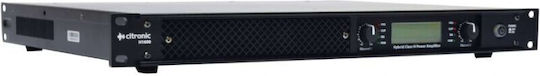 Citronic H1600 PA Power Amplifier 2 Channels 650W/4Ω 450W/8Ω Black