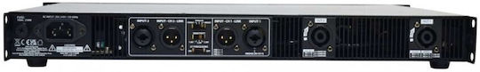 Citronic H1600 PA Power Amplifier 2 Channels 650W/4Ω 450W/8Ω Black