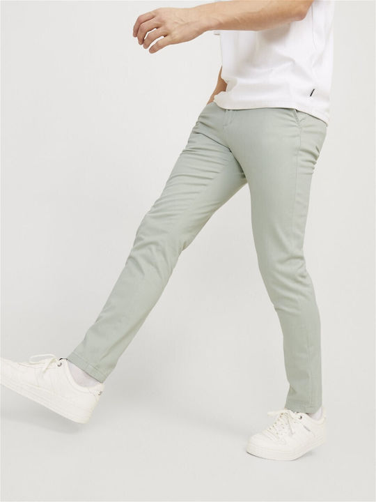 Marco Trousers Chino Elastic in Slim Fit Desert sage