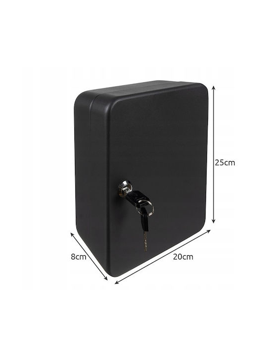 Agățătoare Chei Metalică Cu Încuietoare 25x20x8cm
