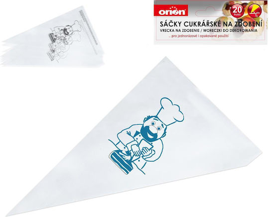 Orion Orion Spritzbeutel Kunststoff Satz 20 Stück