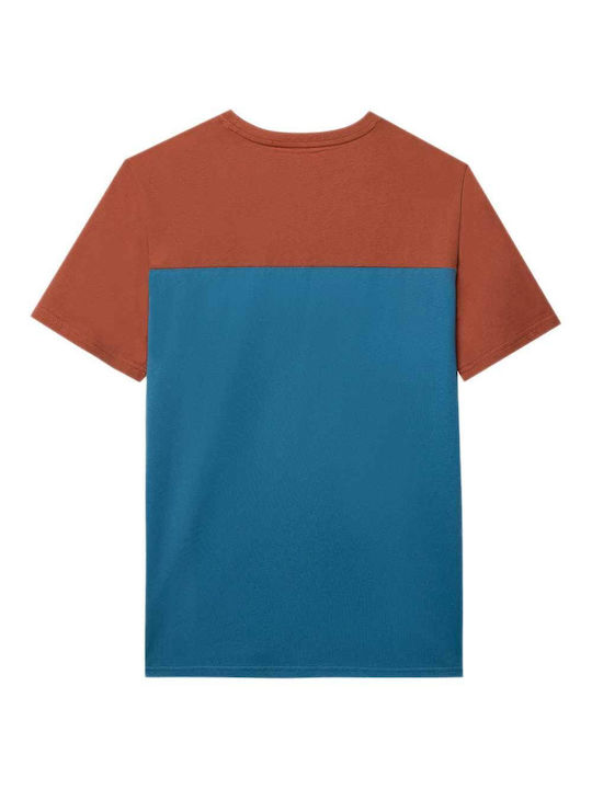 4F T-shirt Bărbătesc cu Mânecă Scurtă Multicolor