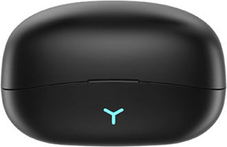 Wiwu Pandora T17 Open Ear Bluetooth Handsfree Ακουστικά με Θήκη Φόρτισης Μαύρα