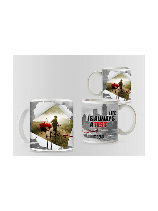 Life Walking Dead Κούπα Κεραμική Πολύχρωμη 330ml