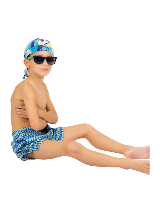 Waves Kids Swimwear Swim Shorts Blue