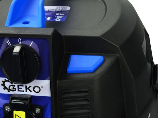 Geko Σκούπα Υγρών / Στερεών 1500W με Πλαστικό Κάδο 25lt