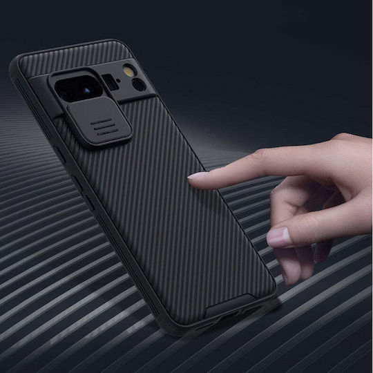 Nillkin Camshield Pro Umschlag Rückseite Silikon / Kunststoff 0.2mm Schwarz (Google Pixel 8 Pro)
