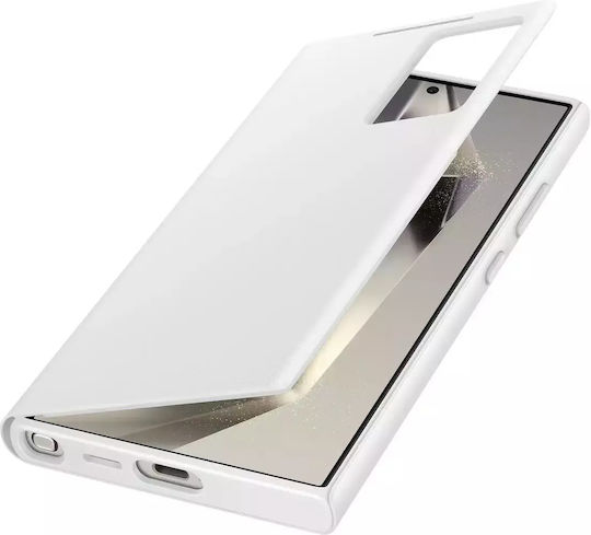 Samsung Smart View Wallet Πλαστικό Λευκό (Galaxy S24 Ultra)