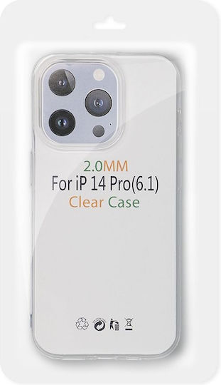 Motorola Back Cover Σιλικόνης 2mm Διάφανο (MOTOROLA G14)
