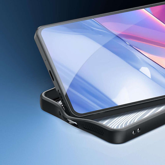 Dux Ducis Aimo Back Cover Πλαστικό 1.2mm με Λουράκι Σετ με Τζαμάκι Μαύρο (Redmi Note 13 5G)