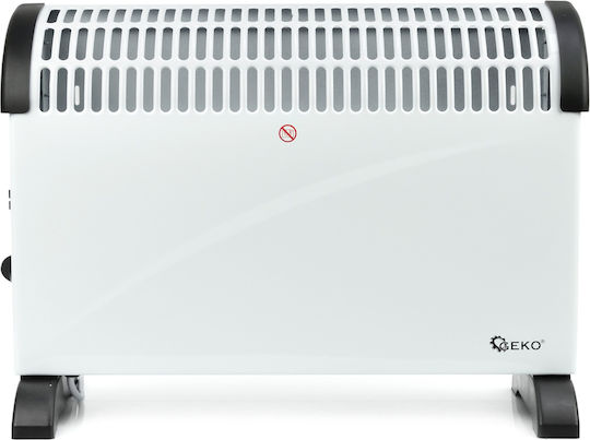 Geko Θερμοπομπός Δαπέδου 2000W 53.5x38.5cm Λευκό