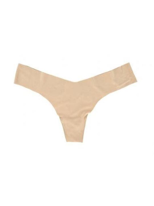 Secret Weapons Women's String Seamless Beige