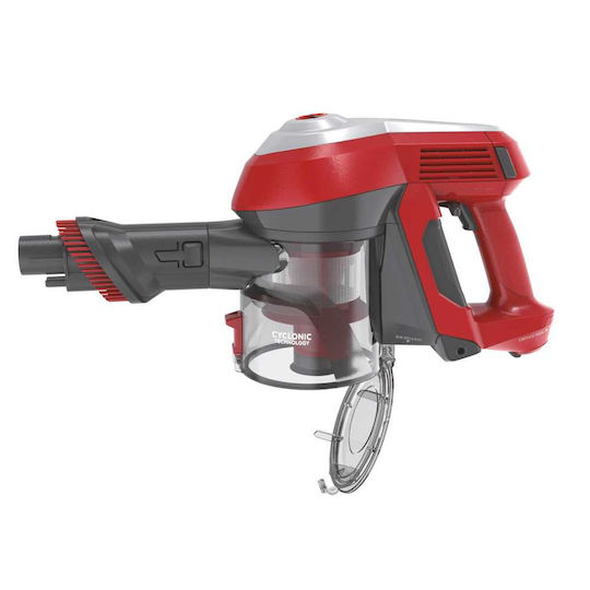 Hoover H-Free 100 HF122RH 011 Επαναφορτιζόμενη Σκούπα Stick 22V Κόκκινη