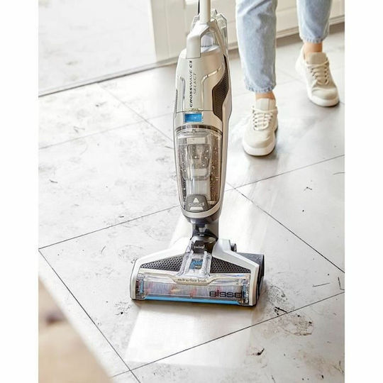Bissell Crosswave Електрическа Вертикална Прахосмукачка Stick 560W Сива