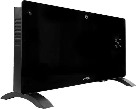 MalTec Convector Electric De Pardoseală 1000W Mică Cu Termostat Electronic Și WiFi 80.4x43cm Negru