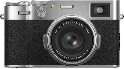 Fujifilm X100VI Compact Φωτογραφική Μηχανή 21.6MP με Οθόνη 3" και Ανάλυση Video 4096 x 2160 pixels Ασημί