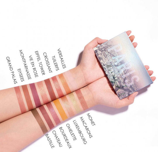 Focallure Lidschatten-Palette Matt in fester Form Γεια Σου Πάρις, #1