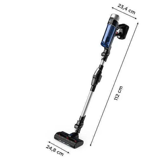 Rowenta X-Force 9.60 Aqua Allergy Wiederaufladbar 2-in-1 Staubsauger Stick & Handgerät 18V Türkis