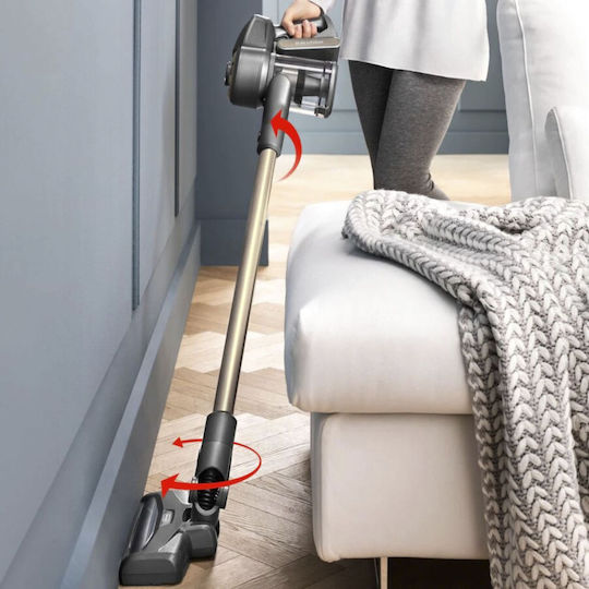 De'Longhi Colombina Evo Επαναφορτιζόμενη Σκούπα Stick 21.6V Γκρι