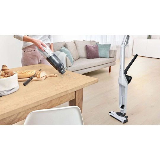 Bosch Reîncărcabilă Aspirator 2 în 1 Stick & De Mână 25.2V Argintie BBH3ALL28