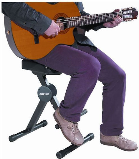 QuikLok Chair Harmonium Adjustable Black L40xW47xH58-80cm