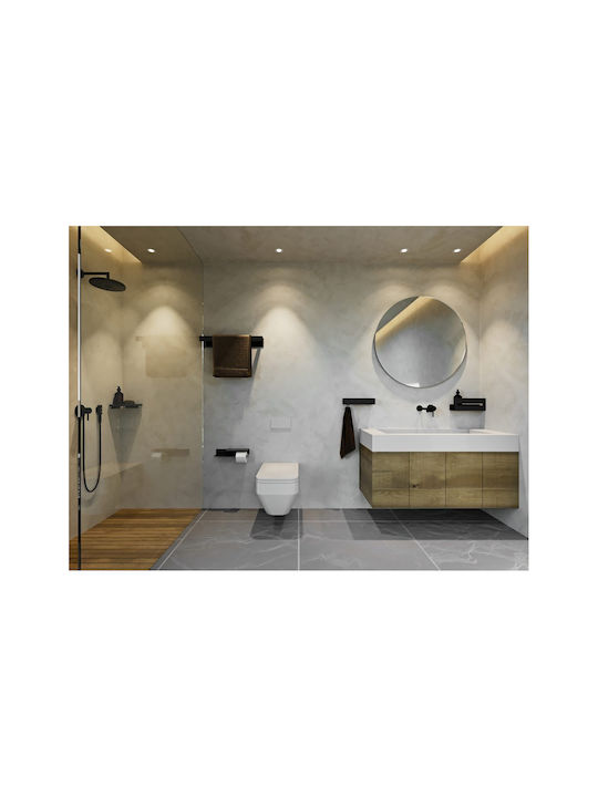 Verdi Double Wall-Mounted Bathroom Hook ​40x9.3cm Inox White