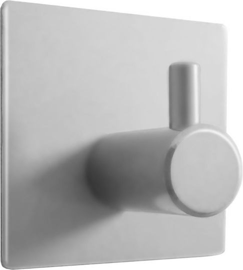 Next Haken Badezimmer Einzeln Aufkleber Silber