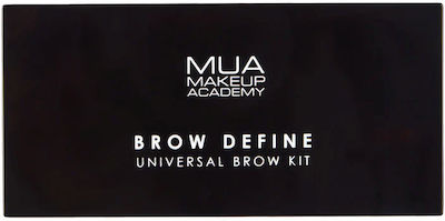 MUA Brow Define Universal Kit Σετ Περιποίησης Φρυδιών