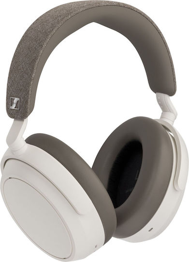 Sennheiser Momentum 4 Wireless / Wired Over Ear Headphones with 60 Hours Playing Time and Quick Charge White