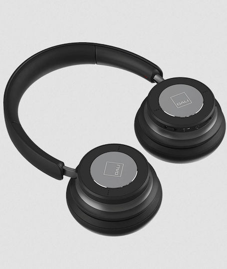 Dali iO-6 Ασύρματα / Ενσύρματα Over Ear Ακουστικά με 30 ώρες Λειτουργίας Μαύρα