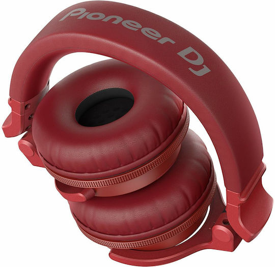 Pioneer DJ HDJ-CUE1BT Fără fir / Cu fir On Ear Căști Roșii