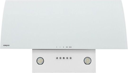 Akpo WK-4 Clarus Eco Kamin-Dunstabzug 60cm Weiß