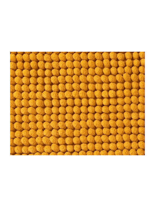 5Five Badematte Synthetisch,Polyester/Cotton/Leather Rechteckig 138043K Gelb 50x80cm