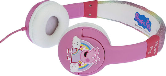 OTL Peppa Pig Glitter Rainbow Peppa Kids Headphones Kabelgebunden Kinder Am Ohr Kopfhörer Rosa